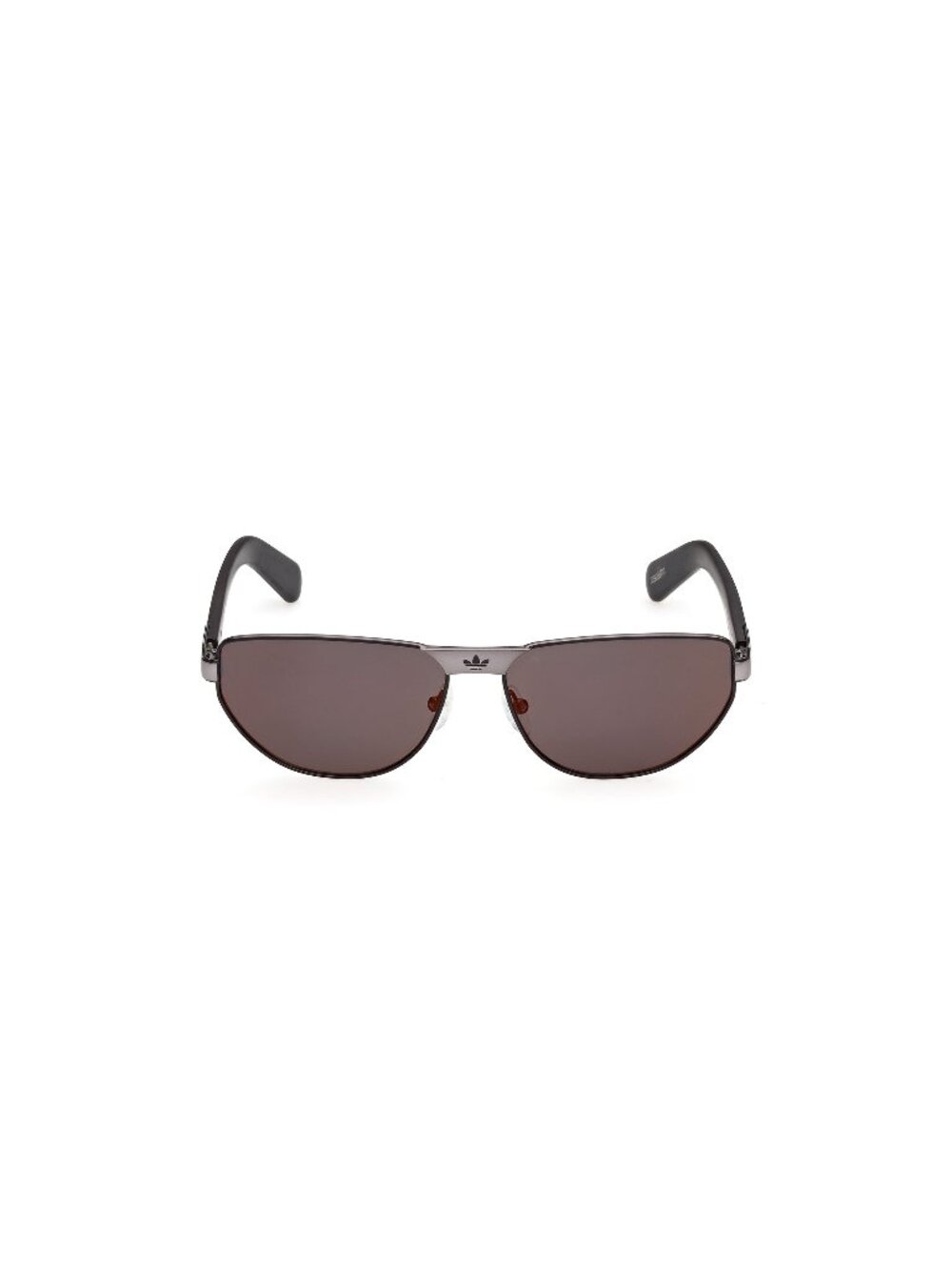 New Adidas Originals Unisex Sunglasses Black Brown Lens Metal Frame OR0143 02G